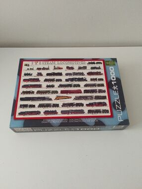 Eurographics Steam Locomotives 1000-piece jigsaw puzzle